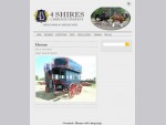 4 Shires Carriage Company | Shire Horse Carriage Hire