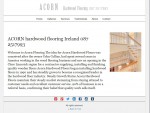 Home - Hardwood flooring Clare | ACORN | Limerick Ireland