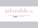 Adorable. ie- An adorable range of personalised products for kids and babies!