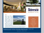 WELCOME TO ALFRESCO MARQUEE HIRE