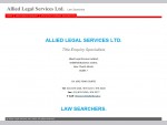 Allied Legal Services Ltd. - Law Search - Title Enquiry Specialists