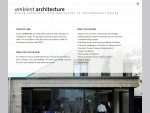 ambient architecture - Architects Dublin for contemporary design