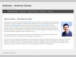 Arbitrator | Anthony Hussey | Irish Arbitrations Dublin Ireland