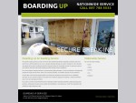 Boarding Up | Board Up Property | Property Boarding Up