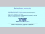 Business Systems Administration