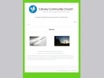 Calvary Community Church | | Calvary Community Church