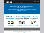 Web Design, Hosting and Domain Name Registration by iSeek. ie in Cork Ireland