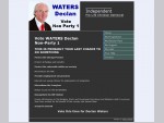 Christian Democrats - Declan Waters