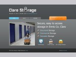 Document Storage Ennis, Co Clare. Monitored and Secure self storage with 24 hr access.
