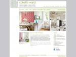 Collette Ward Interior Designers, Home Interiors, wallpapers, furniture, curtain fabrics. Inter