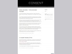Consent | The right to decide for yourself