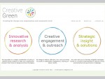 Creative Green - Public Engagement, Marketing Research, Behaviour Change