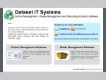 Dataset IT Systems - School Management, Waste Management and Recycling Industry Software