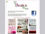 Decals. ie - custom made wall art and stickers for home and business