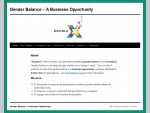Gender Balance 8211; A Business Opportunity