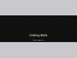 Folding Walls - Coming Soon...