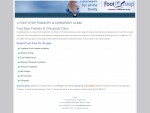 Foot Stop Podiatry Chiropody Clinic | Foot Stop Foot Clinic