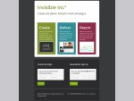 Graphic Design, Web Design, Email Marketing | Invisible Inc*