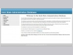 Irish State Administration Database
