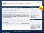 Lanesborough Stainless Steel and Aluminium