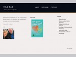 Author, Teacher and Speaker | Nick Park