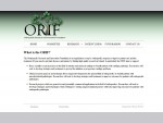 ORIF Homepage
