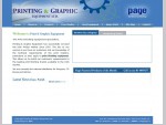 PAGE (Printing Graphic Equipment) » Digital offset print finishing equipment