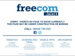 Freecom Internet Services - Ooops! We can't find the page