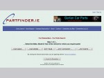 PartFinder. ie - Car Dismantlers, Car Breakers search for Ireland.