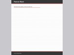 Patrick Ward - Resume and sample code