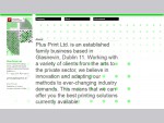 Printer Dublin Litho Digital — Plusprint