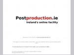 postproduction. ie