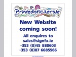 Printed Stickers | New Website Coming Soon!