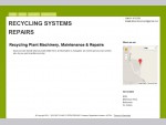 RECYCLING SYSTEMS REPAIRS