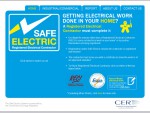 Electrician regulation by the Commission for Energy Regulation.   Be safe electric.   Find a registe