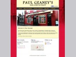 Welcome to Paul Geaneys Bar | Paul Geaneys Bar