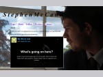 Actor Stephen McCann-Home