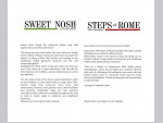SWEET NOSH | STEPS OF ROME