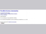 Parallels System Automation Default Page