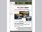 Table. ie - your table the way you want it.