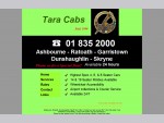Tara Cabs - Ph. 01 835 2000 - Ashbourne, Ratoath, Garristown Taxi Service