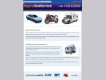 Car Batteries - Leisure Batteries - Motorcycle Batteries - Mobility Batteries - Golf Batteries