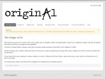 theoriginAl. ie - The Origin of Al