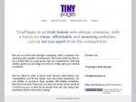 TinyPages Web Design - Irish Web Design