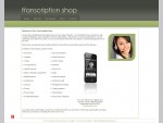 The Transcription Shop Audio Transcription, Dublin Ireland