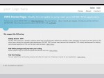 AWS Home Page - My ASP. NET MVC Application