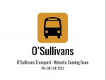 O039;Sullivans Transport | West Cork Coach Hire