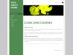 WILD ABOUT HERBS - Clinic and courses