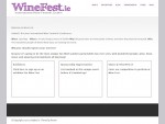 www. winefest. ie - Just another WordPress sitewww. winefest. ie