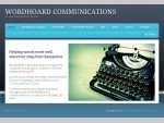 Wordhoard Communications — PR, Web Design Editing Services
